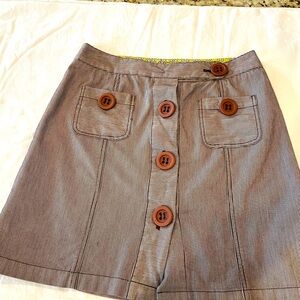 Bushwacker skirt. Vintage I believe.‎ Button up gorgeous.  Size 6